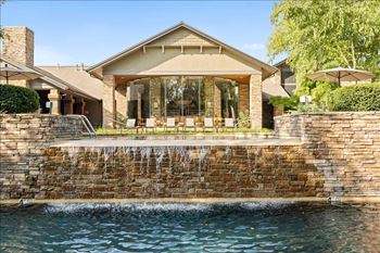 Front pool view